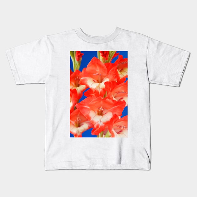 Gladiolus  'Daniella' Kids T-Shirt by chrisburrows